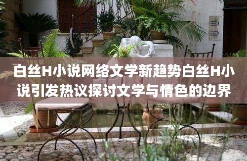 白丝H小说网络文学新趋势白丝H小说引发热议探讨文学与情色的边界