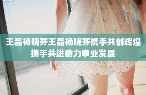 王磊杨晓芬王磊杨晓芬携手共创辉煌携手共进助力事业发展