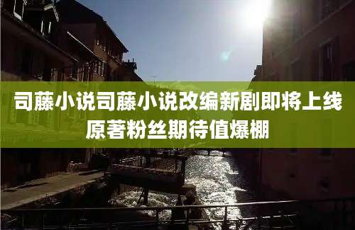 司藤小说司藤小说改编新剧即将上线原著粉丝期待值爆棚