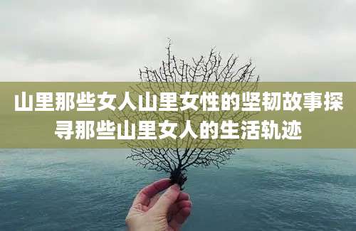 山里那些女人山里女性的坚韧故事探寻那些山里女人的生活轨迹