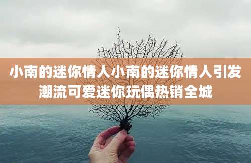 小南的迷你情人小南的迷你情人引发潮流可爱迷你玩偶热销全城