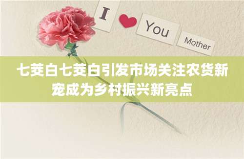 七茭白七茭白引发市场关注农货新宠成为乡村振兴新亮点
