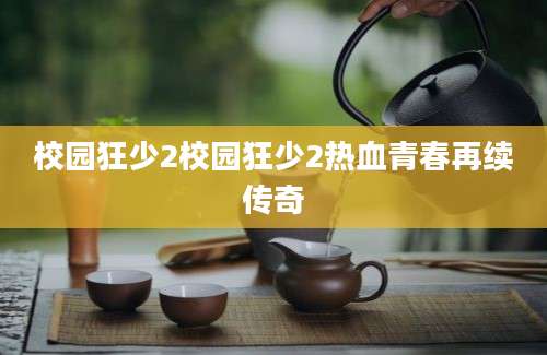 校园狂少2校园狂少2热血青春再续传奇