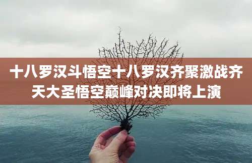 十八罗汉斗悟空十八罗汉齐聚激战齐天大圣悟空巅峰对决即将上演