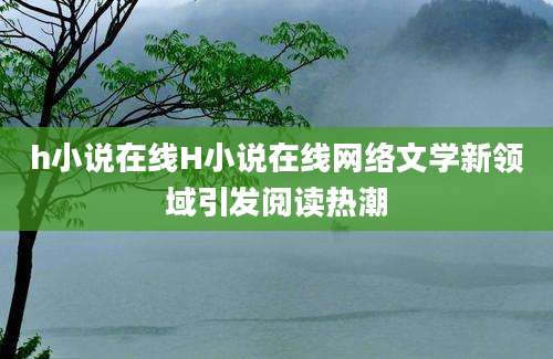 h小说在线H小说在线网络文学新领域引发阅读热潮