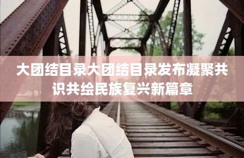 大团结目录大团结目录发布凝聚共识共绘民族复兴新篇章