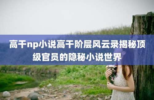 高干np小说高干阶层风云录揭秘顶级官员的隐秘小说世界