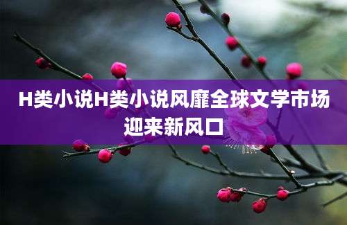 H类小说H类小说风靡全球文学市场迎来新风口