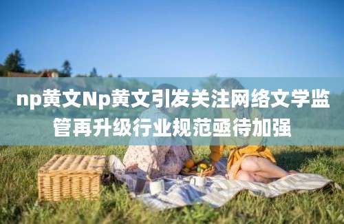 np黄文Np黄文引发关注网络文学监管再升级行业规范亟待加强