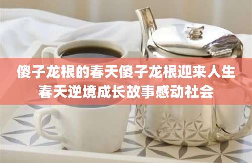 傻子龙根的春天傻子龙根迎来人生春天逆境成长故事感动社会