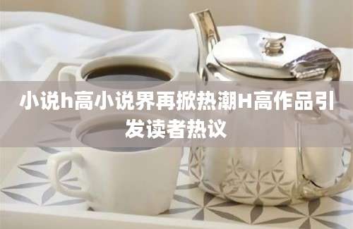 小说h高小说界再掀热潮H高作品引发读者热议