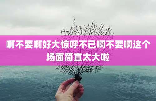 啊不要啊好大惊呼不已啊不要啊这个场面简直太大啦