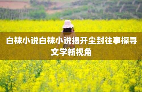 白袜小说白袜小说揭开尘封往事探寻文学新视角