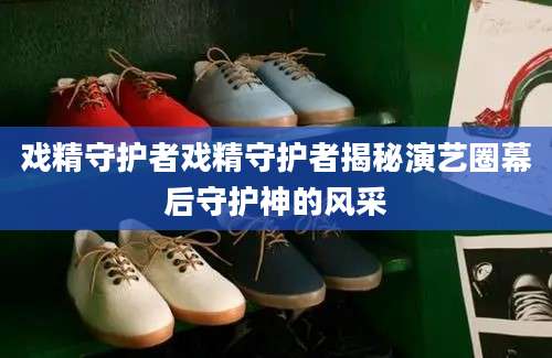 戏精守护者戏精守护者揭秘演艺圈幕后守护神的风采