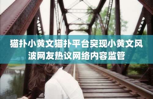 猫扑小黄文猫扑平台突现小黄文风波网友热议网络内容监管