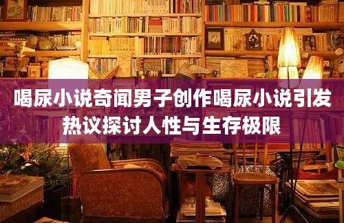 喝尿小说奇闻男子创作喝尿小说引发热议探讨人性与生存极限
