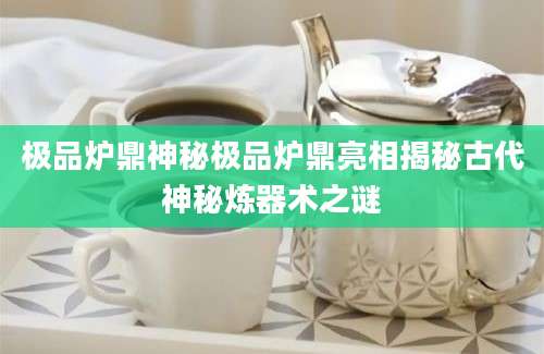 极品炉鼎神秘极品炉鼎亮相揭秘古代神秘炼器术之谜