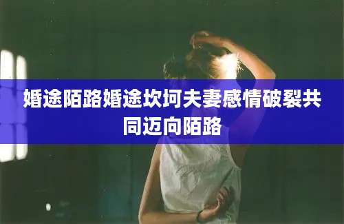 婚途陌路婚途坎坷夫妻感情破裂共同迈向陌路