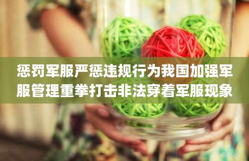 惩罚军服严惩违规行为我国加强军服管理重拳打击非法穿着军服现象