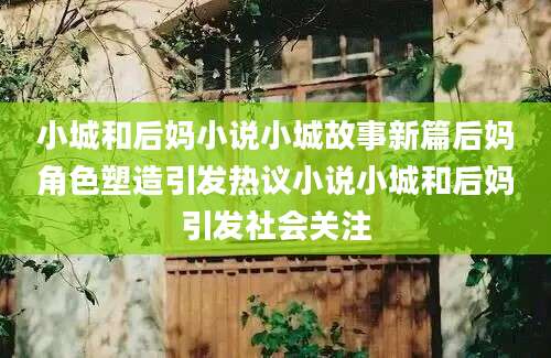 小城和后妈小说小城故事新篇后妈角色塑造引发热议小说小城和后妈引发社会关注