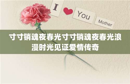 寸寸销魂夜春光寸寸销魂夜春光浪漫时光见证爱情传奇