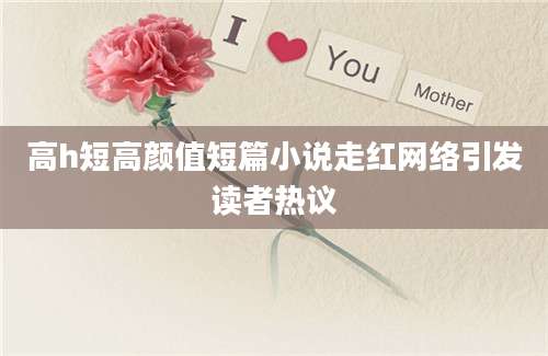高h短高颜值短篇小说走红网络引发读者热议