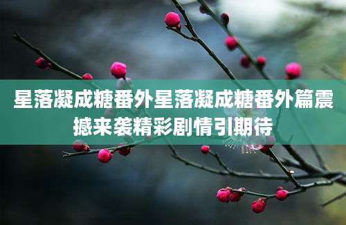 星落凝成糖番外星落凝成糖番外篇震撼来袭精彩剧情引期待