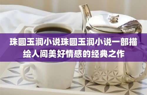 珠圆玉润小说珠圆玉润小说一部描绘人间美好情感的经典之作