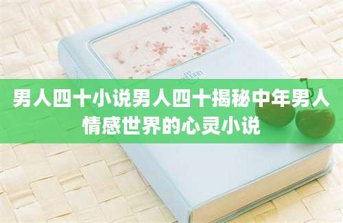 男人四十小说男人四十揭秘中年男人情感世界的心灵小说
