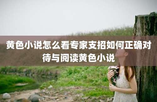 黄色小说怎么看专家支招如何正确对待与阅读黄色小说