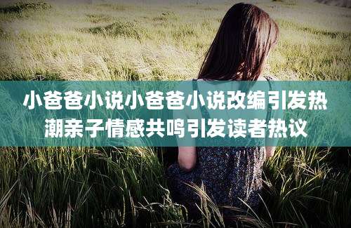 小爸爸小说小爸爸小说改编引发热潮亲子情感共鸣引发读者热议