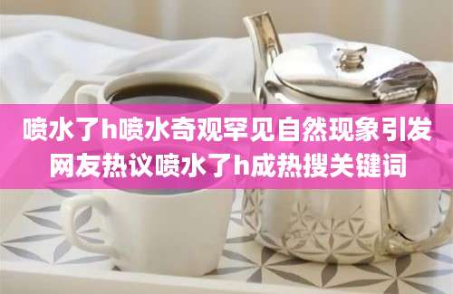 喷水了h喷水奇观罕见自然现象引发网友热议喷水了h成热搜关键词