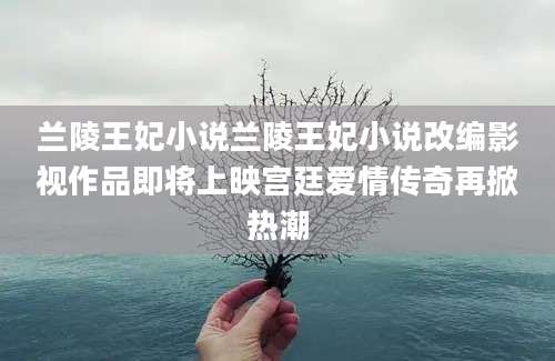 兰陵王妃小说兰陵王妃小说改编影视作品即将上映宫廷爱情传奇再掀热潮