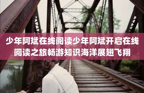 少年阿斌在线阅读少年阿斌开启在线阅读之旅畅游知识海洋展翅飞翔