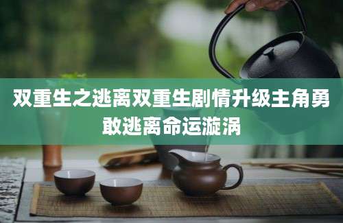 双重生之逃离双重生剧情升级主角勇敢逃离命运漩涡