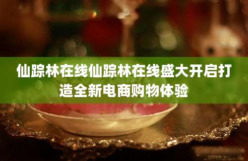 仙踪林在线仙踪林在线盛大开启打造全新电商购物体验