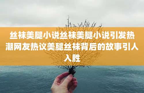 丝袜美腿小说丝袜美腿小说引发热潮网友热议美腿丝袜背后的故事引人入胜