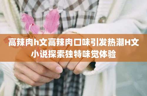 高辣肉h文高辣肉口味引发热潮H文小说探索独特味觉体验