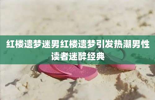 红楼遗梦迷男红楼遗梦引发热潮男性读者迷醉经典