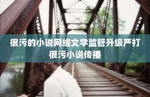 很污的小说网络文学监管升级严打很污小说传播