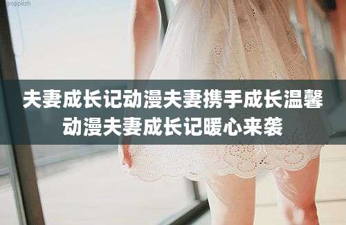 夫妻成长记动漫夫妻携手成长温馨动漫夫妻成长记暖心来袭