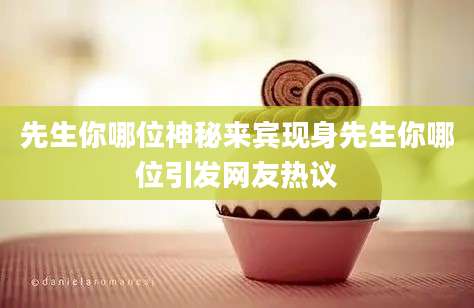 先生你哪位神秘来宾现身先生你哪位引发网友热议