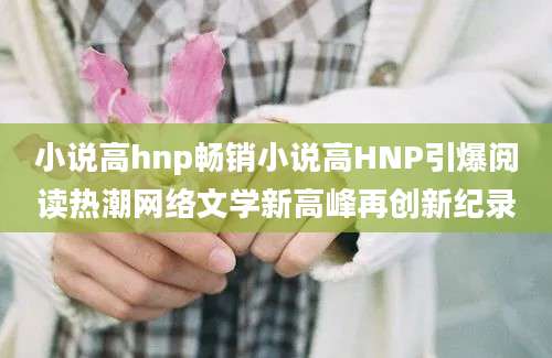 小说高hnp畅销小说高HNP引爆阅读热潮网络文学新高峰再创新纪录