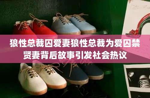 狼性总裁囚爱妻狼性总裁为爱囚禁贤妻背后故事引发社会热议