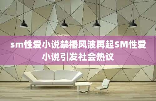 sm性爱小说禁播风波再起SM性爱小说引发社会热议