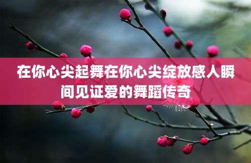 在你心尖起舞在你心尖绽放感人瞬间见证爱的舞蹈传奇