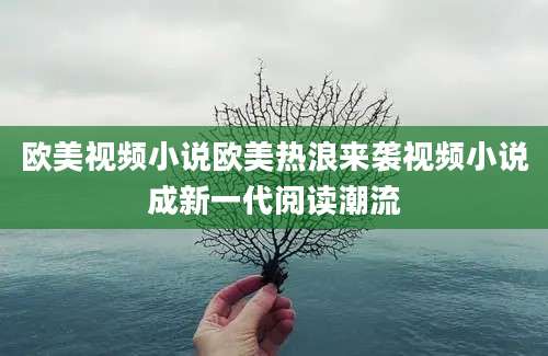 欧美视频小说欧美热浪来袭视频小说成新一代阅读潮流