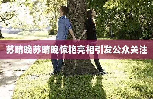 苏晴晚苏晴晚惊艳亮相引发公众关注