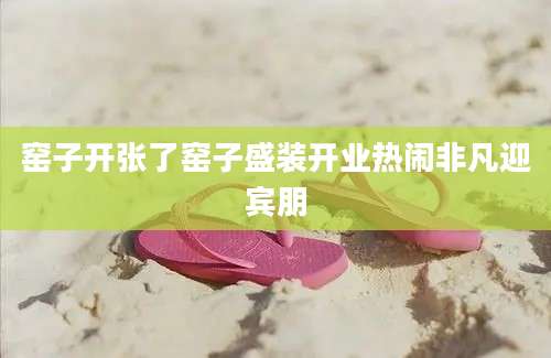 窑子开张了窑子盛装开业热闹非凡迎宾朋