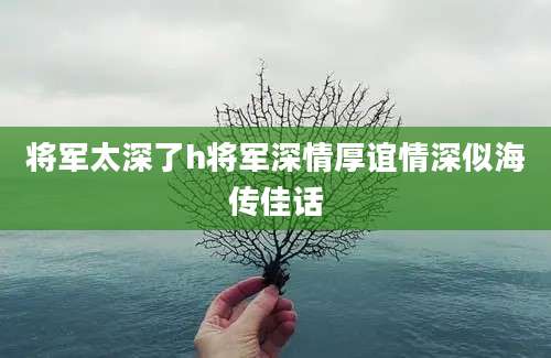 将军太深了h将军深情厚谊情深似海传佳话